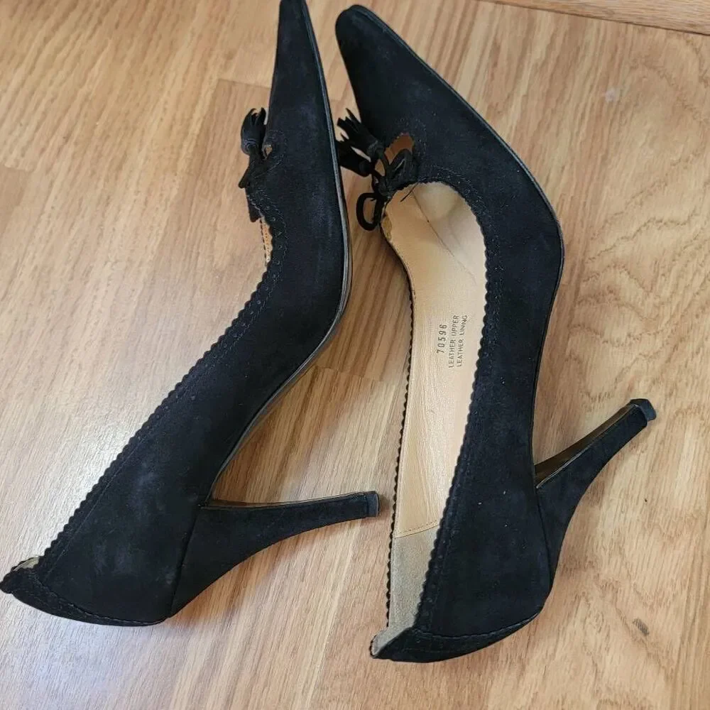 J.Crew Suede Newbury  Pumps 6.5